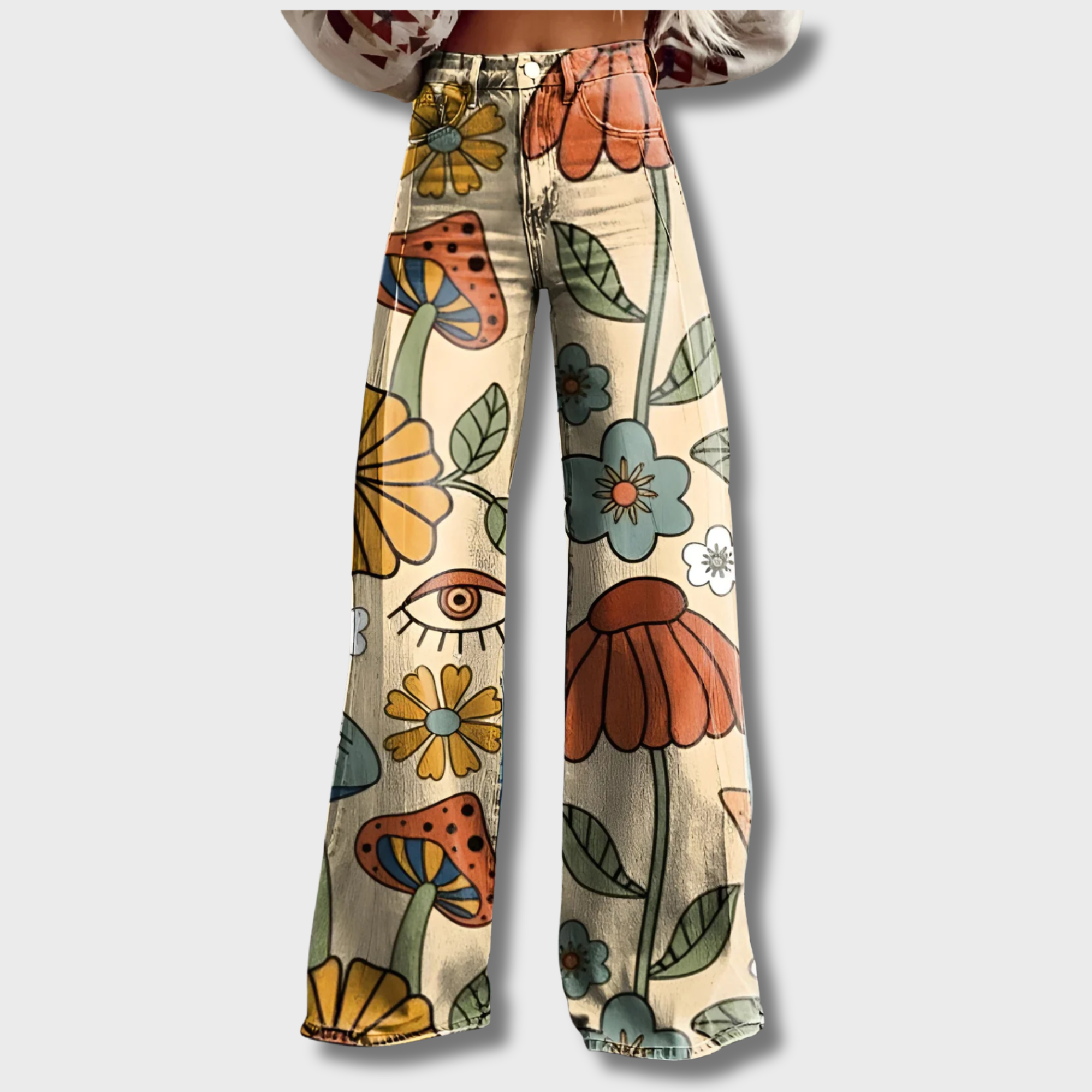 Kafka | Olivia boho vintage kalhoty