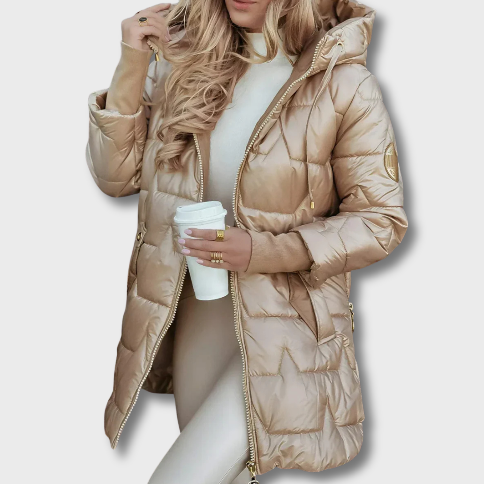 Kalina | Elegantní zimní kabát s kapucí