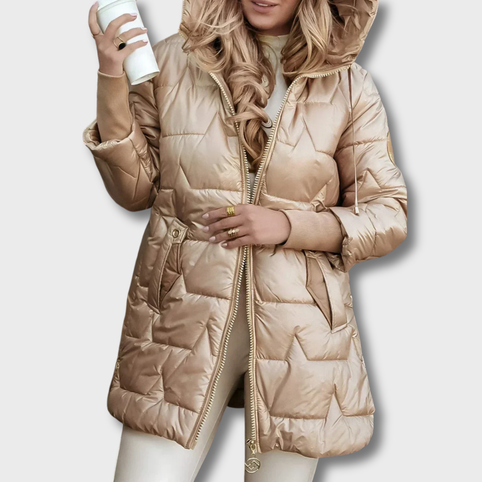 Kalina | Elegantní zimní kabát s kapucí