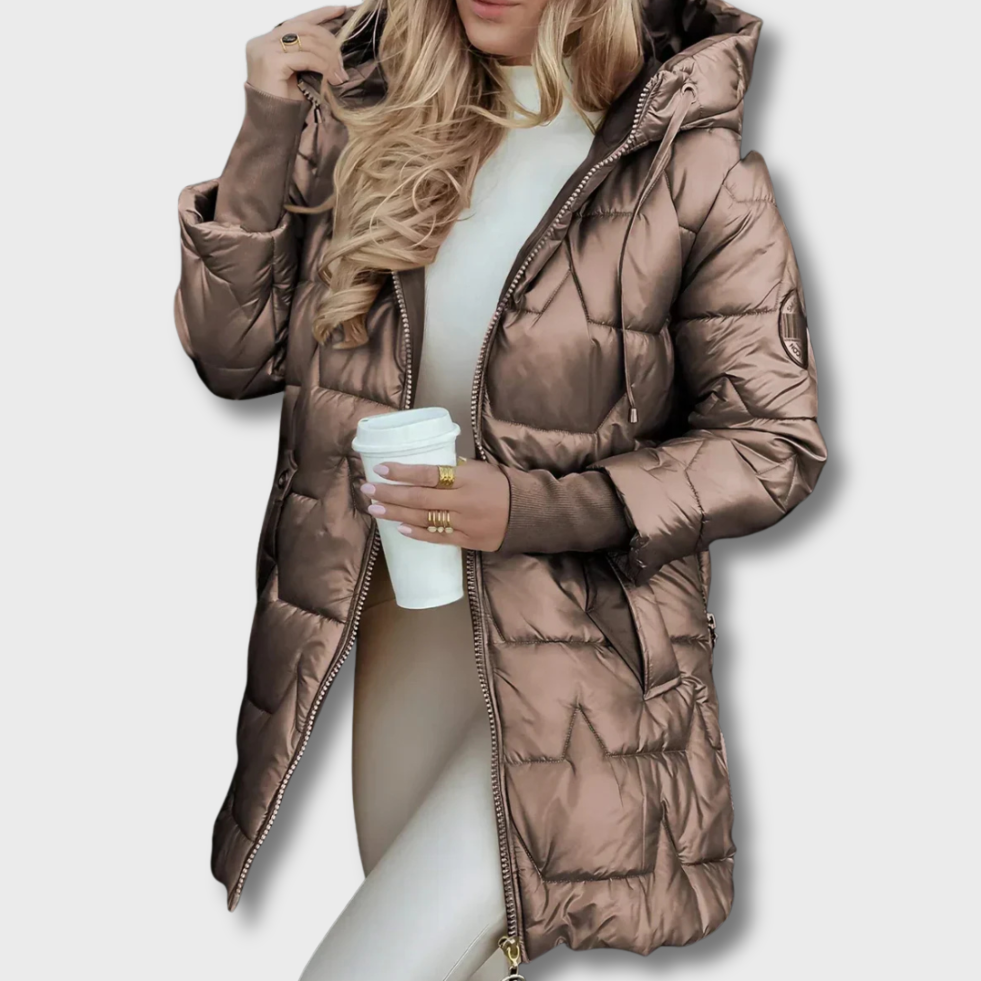Kalina | Elegantní zimní kabát s kapucí