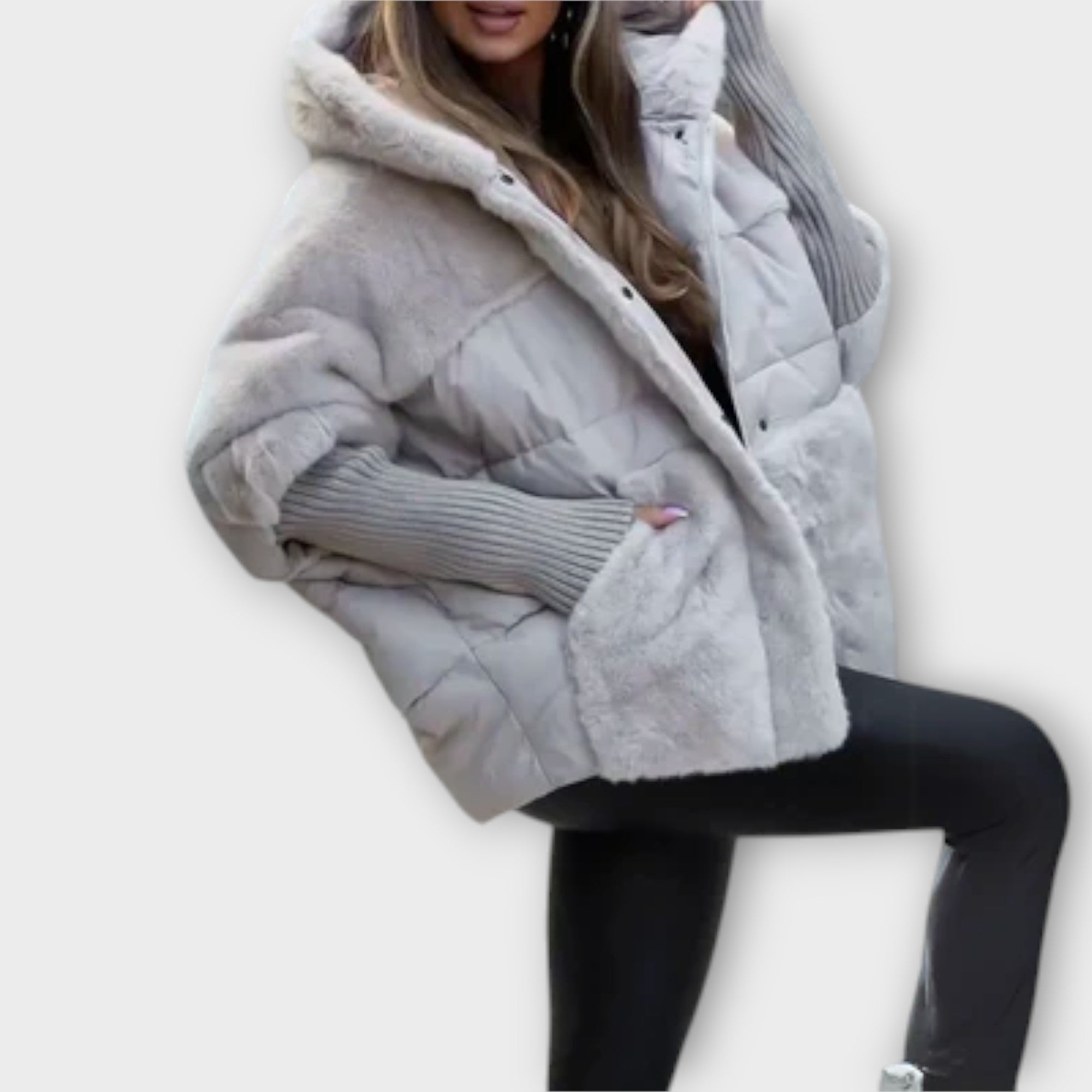 Elegantní puffer bunda