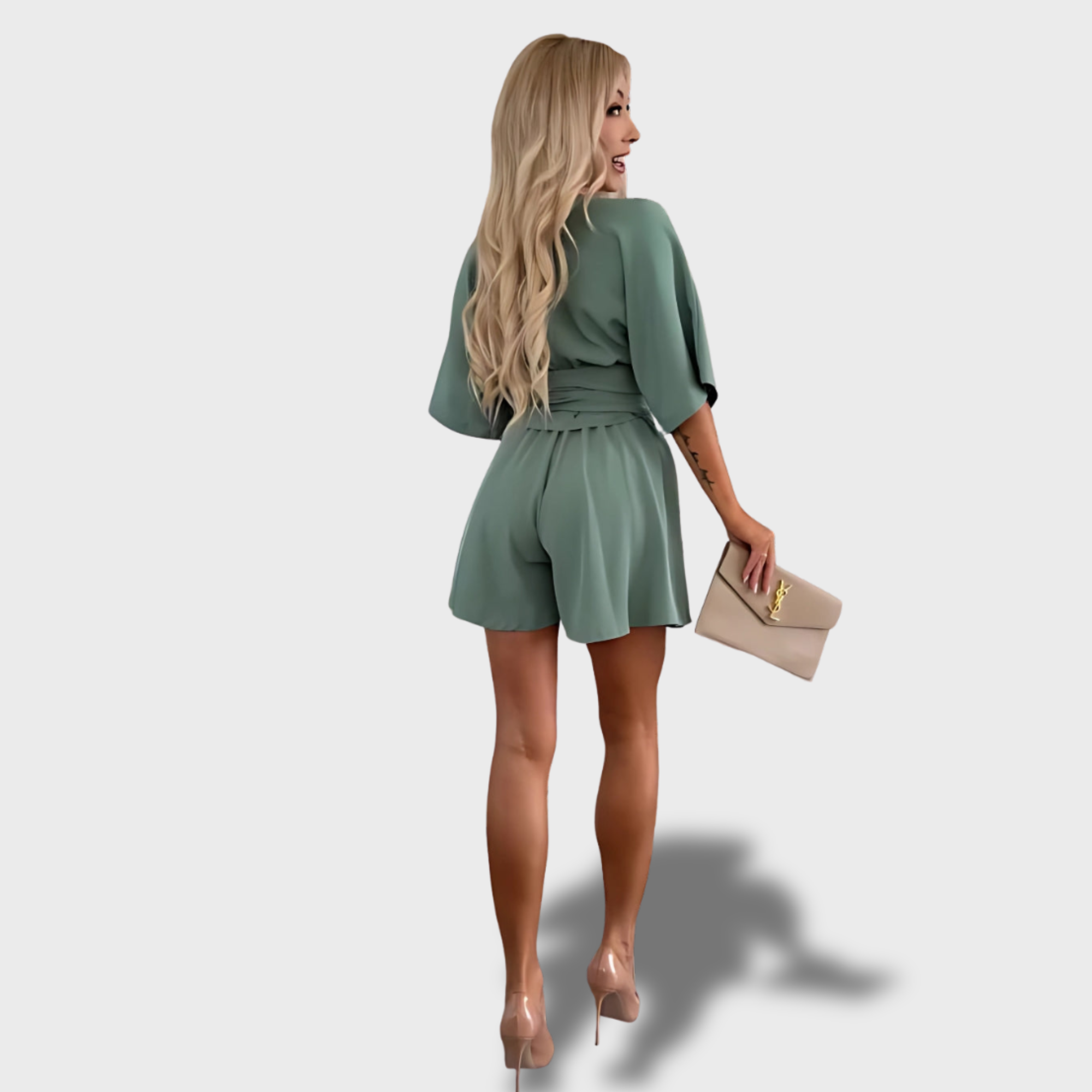 Aurélie  – Elegantní zavinovací minišaty
