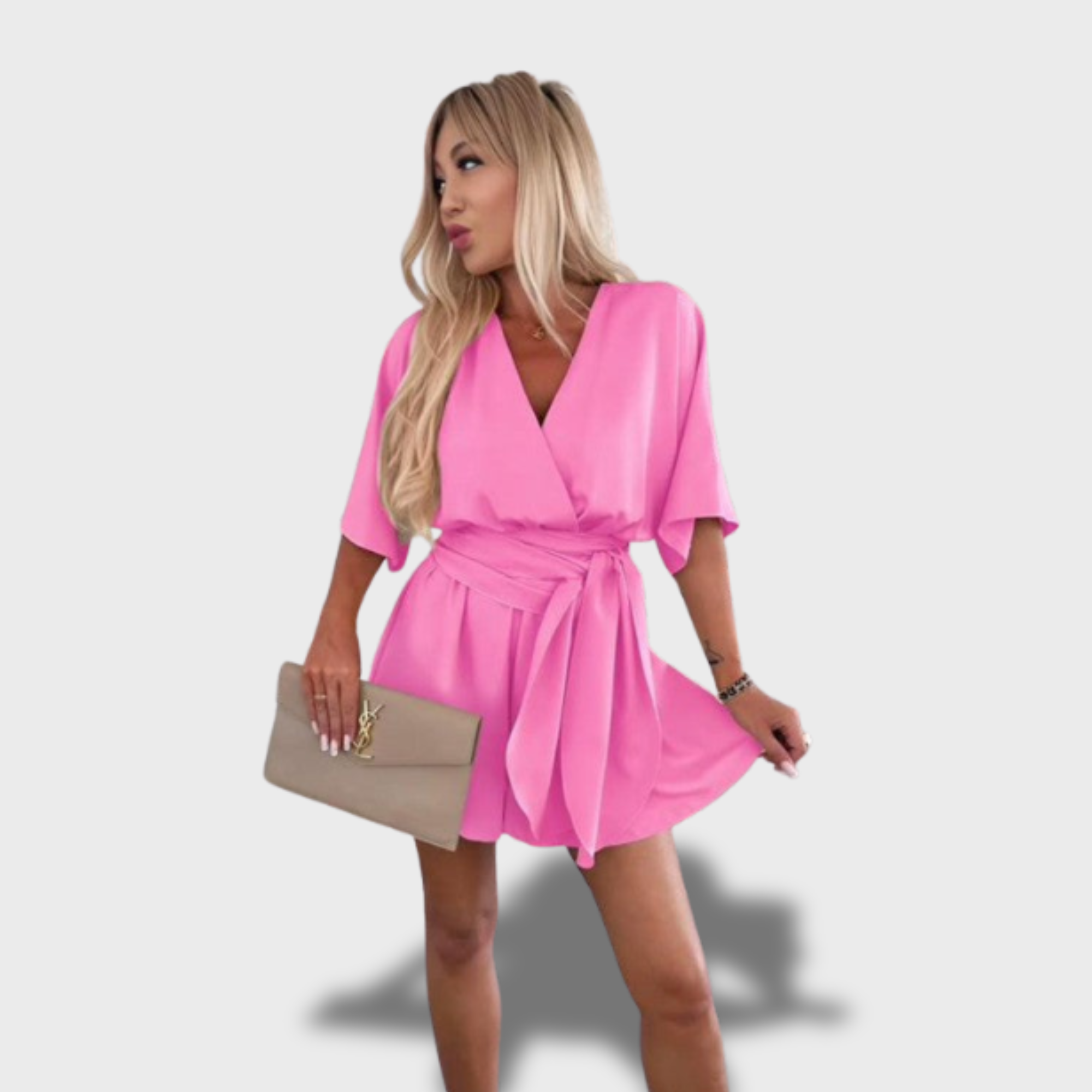 Aurélie  – Elegantní zavinovací minišaty