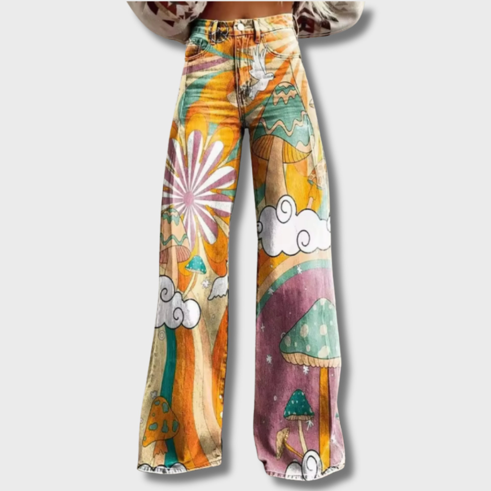 Kafka | Olivia boho vintage kalhoty