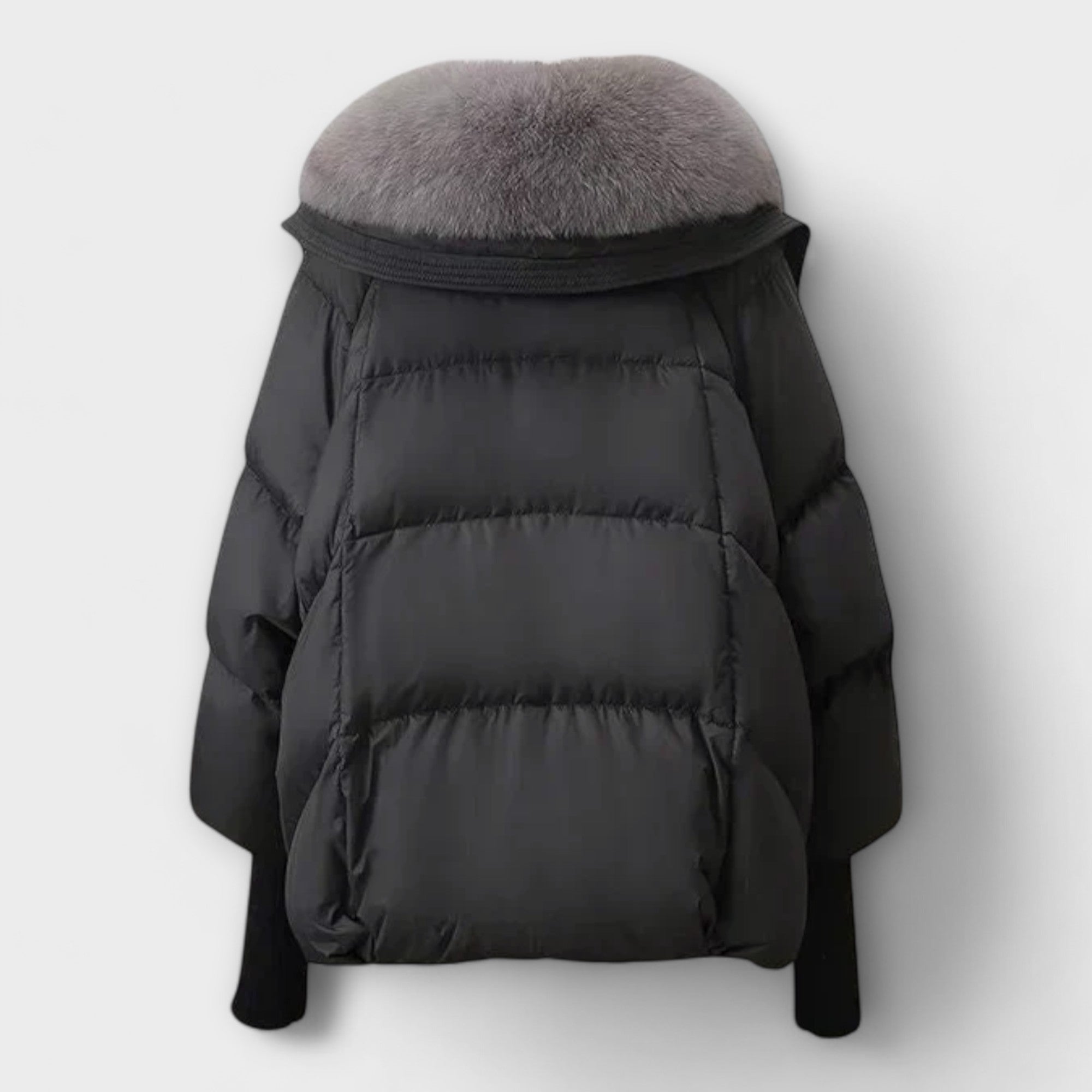 Amélie | Elegantní bunda s kožešinou